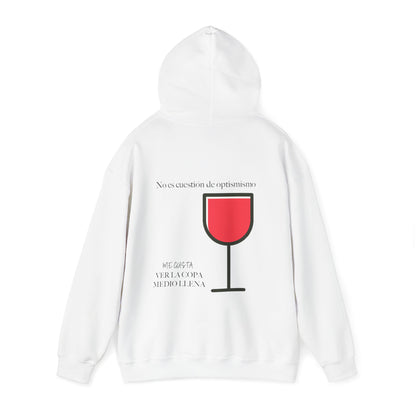 Sudadera Vino Vibes con Capucha