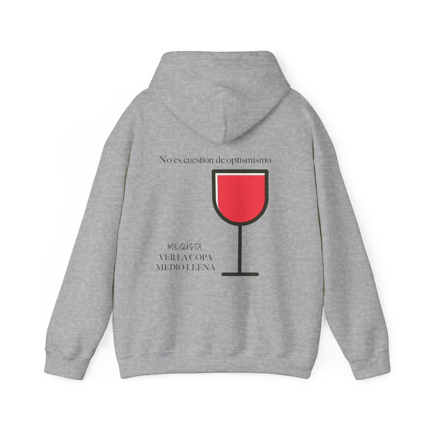 Sudadera Vino Vibes con Capucha